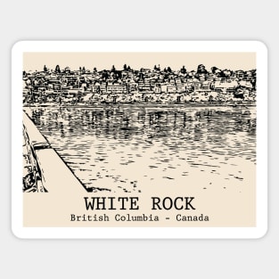 White Rock - British Columbia Magnet
